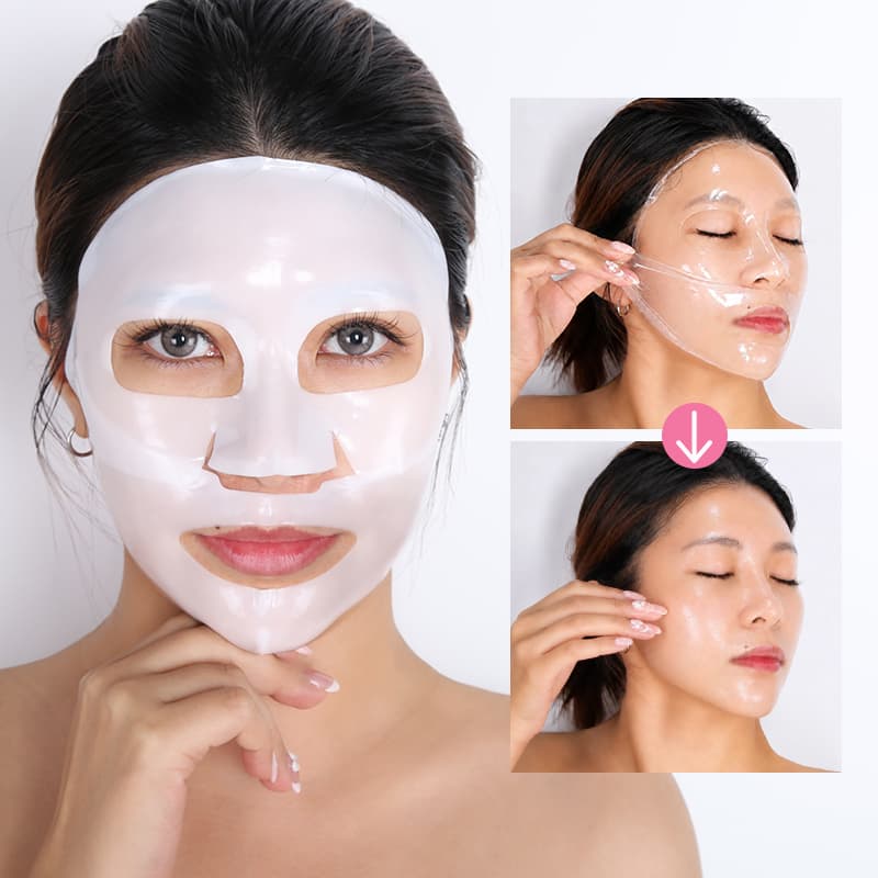 Overnight Deep Collagen Mask Hydrogel Jelly Sheet Mask Glass Skin Mask for Oily Skin Anti-Wrinkle Pore Minimizing Custom Logo thumbnail 3