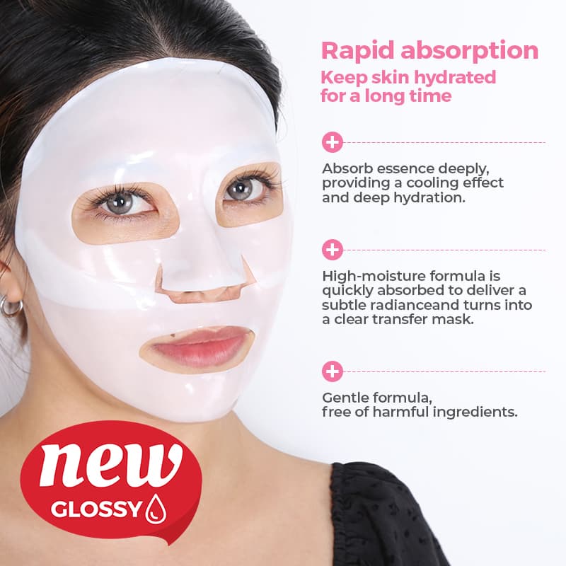 Overnight Deep Collagen Mask Hydrogel Jelly Sheet Mask Glass Skin Mask for Oily Skin Anti-Wrinkle Pore Minimizing Custom Logo thumbnail 4
