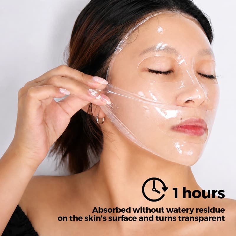 Overnight Deep Collagen Mask Hydrogel Jelly Sheet Mask Glass Skin Mask for Oily Skin Anti-Wrinkle Pore Minimizing Custom Logo thumbnail 8