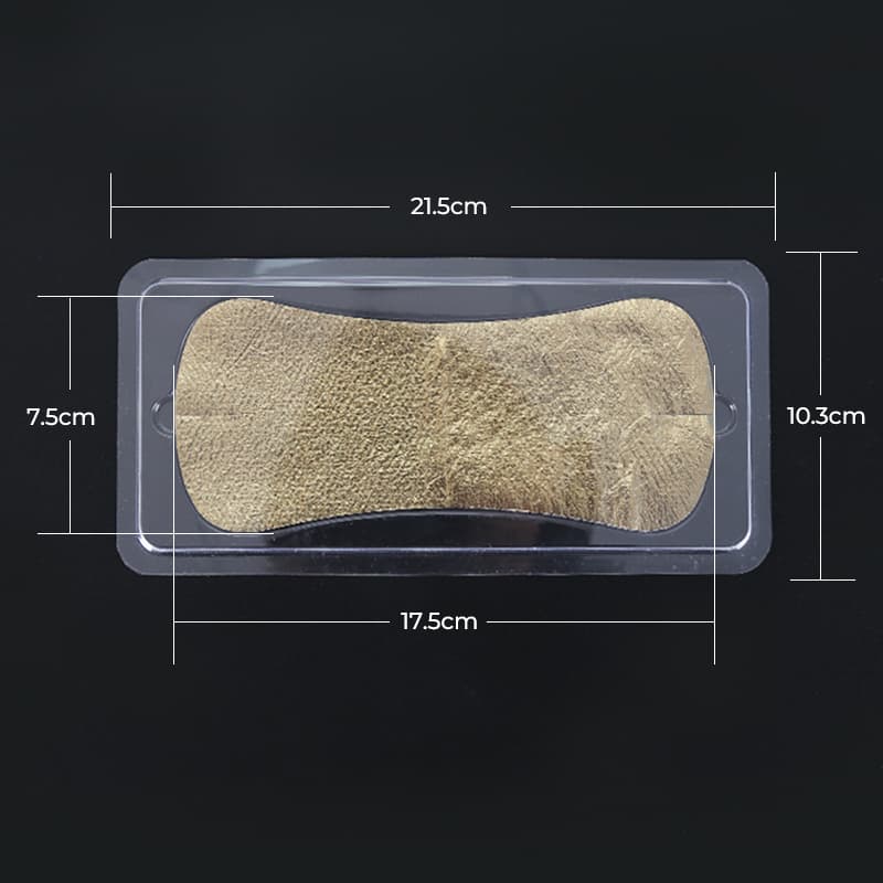 Personalized Gold Foil Mask Peptide Silicone Forehead Wrinkle Patches Reusable Forehead Tape for Wrinkles thumbnail 12