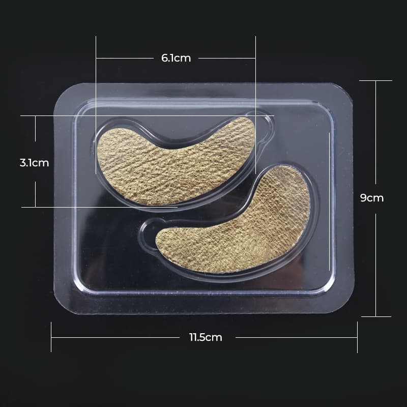 Personalized Gold Foil Mask Peptide Silicone Forehead Wrinkle Patches Reusable Forehead Tape for Wrinkles thumbnail 13