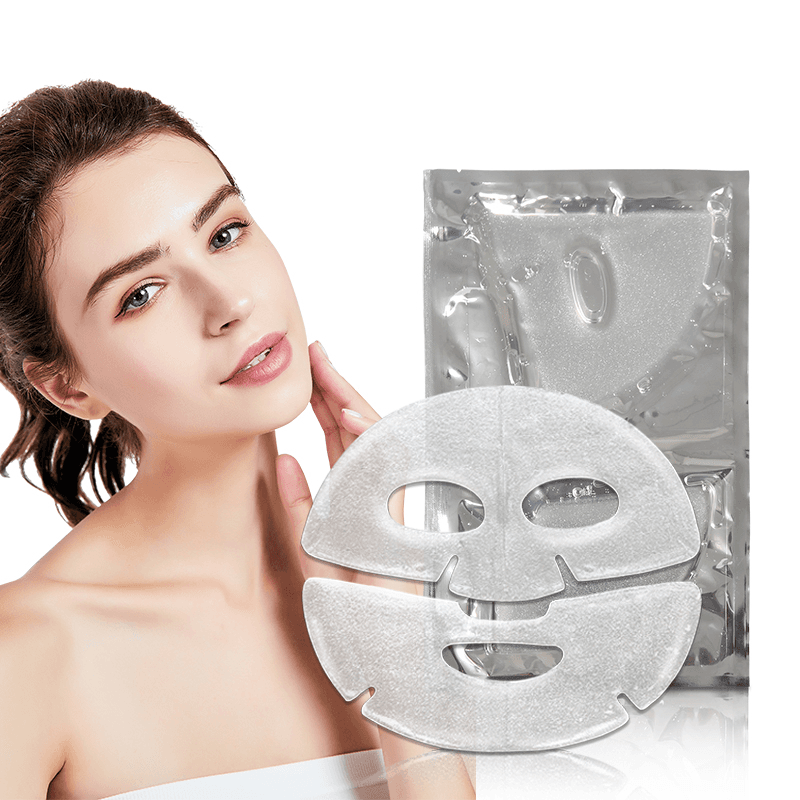 Private Label Diamond Sliver Glitter Collagen Gel Crystal Facial Mask Sheet thumbnail 2