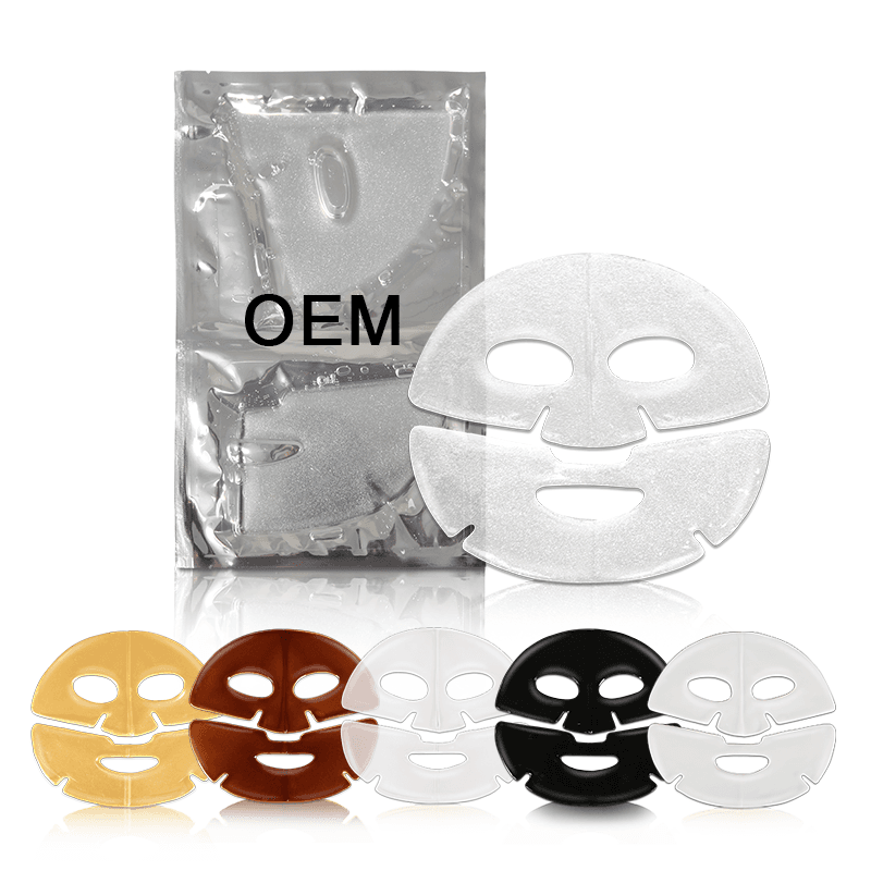 Private Label Diamond Sliver Glitter Collagen Gel Crystal Facial Mask Sheet thumbnail 4
