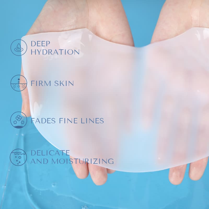 Product Wholesale Private Label Lift Collagen Neck Mask Firming Neck Wrinkle Patches thumbnail 4