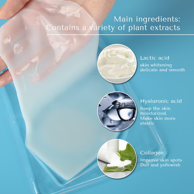Product Wholesale Private Label Lift Collagen Neck Mask Firming Neck Wrinkle Patches thumbnail 5