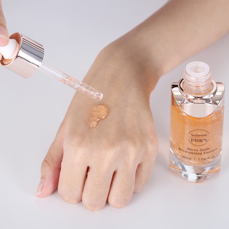 Salmon Dna Pdrn Micro-Huile Revitalizing Facial Essence Whitening Vitamin C Body Korean Skin Care Serum thumbnail 9