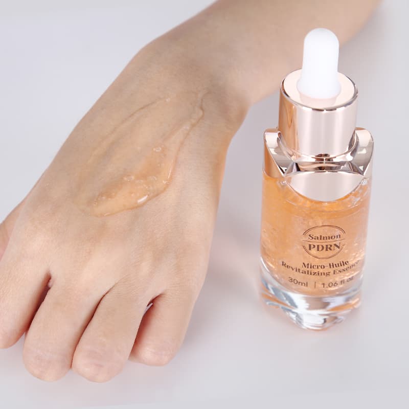 Salmon Dna Pdrn Micro-Huile Revitalizing Facial Essence Whitening Vitamin C Body Korean Skin Care Serum thumbnail 10