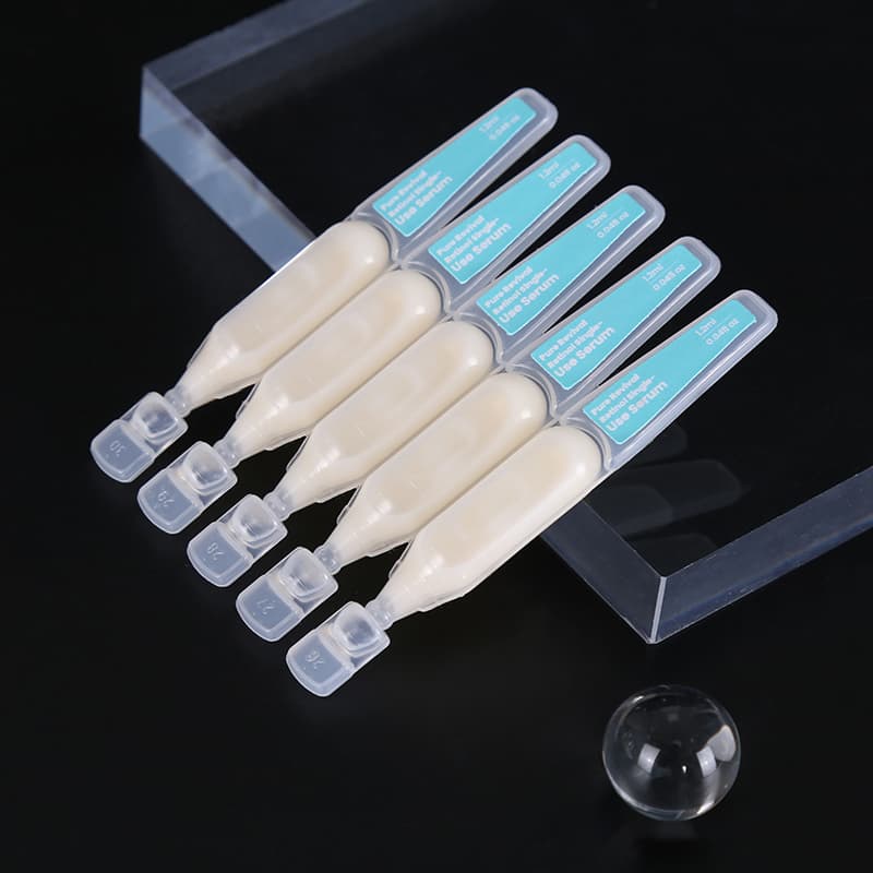 Single Dose Pdrn Polypeptide Salmon Dna Serum Curcuma Longa Turmeric Root Soothing Repair Serum  for Face V thumbnail 2