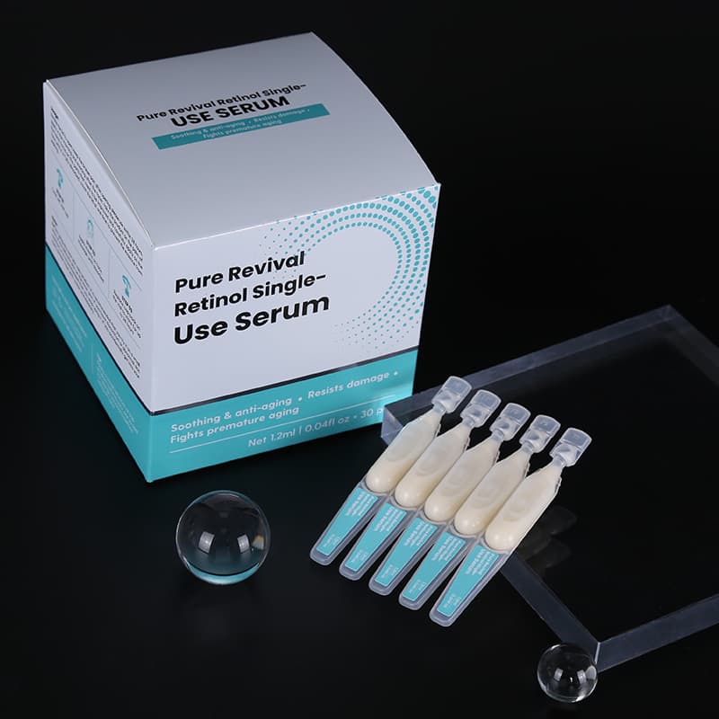Single Dose Pdrn Polypeptide Salmon Dna Serum Curcuma Longa Turmeric Root Soothing Repair Serum  for Face V thumbnail 12