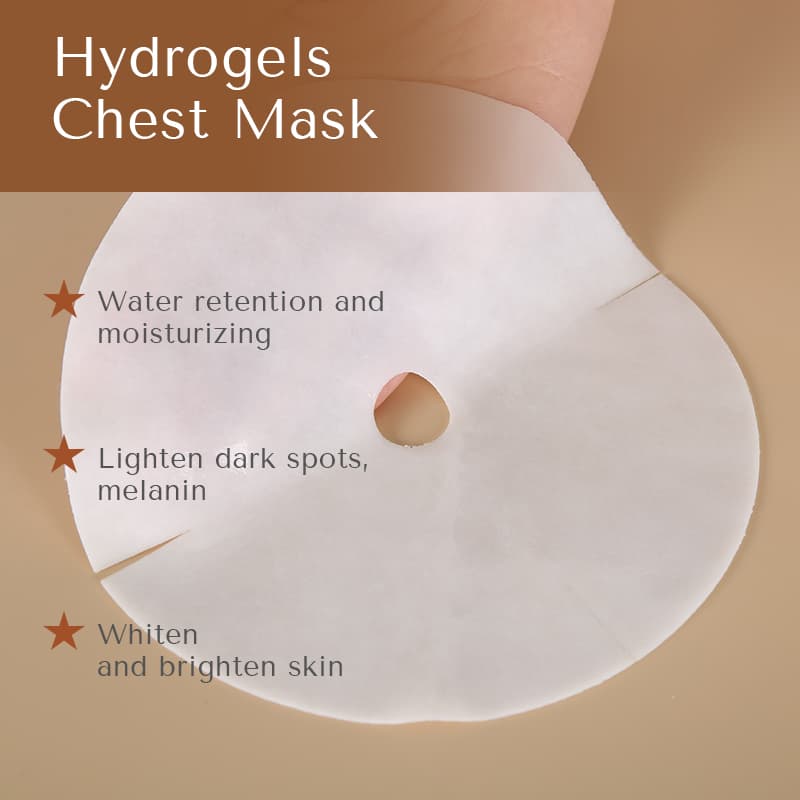 Skin Care Hydrogel Chest Pads Collagen Crystal Moisturize Chest Mask thumbnail 3