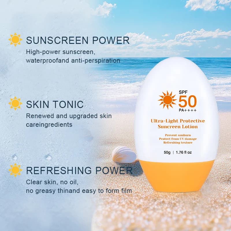 Солнцезащитный крем широкого спектра SPF 50+ - 2