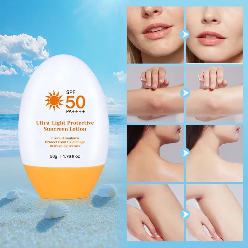 Солнцезащитный крем широкого спектра SPF 50+ - 3