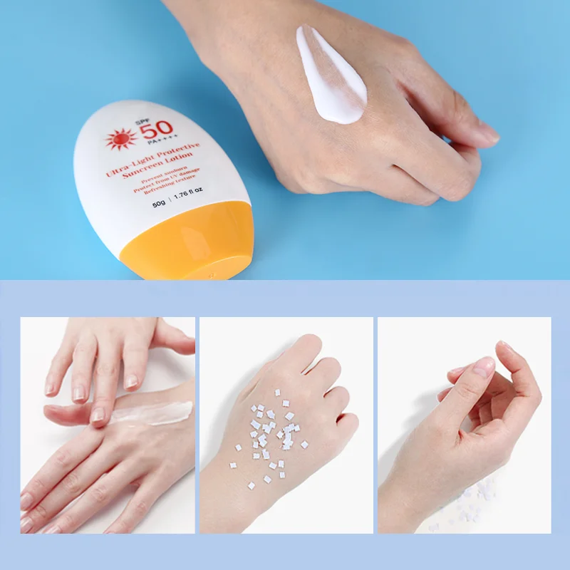 Солнцезащитный крем широкого спектра SPF 50+ - 7