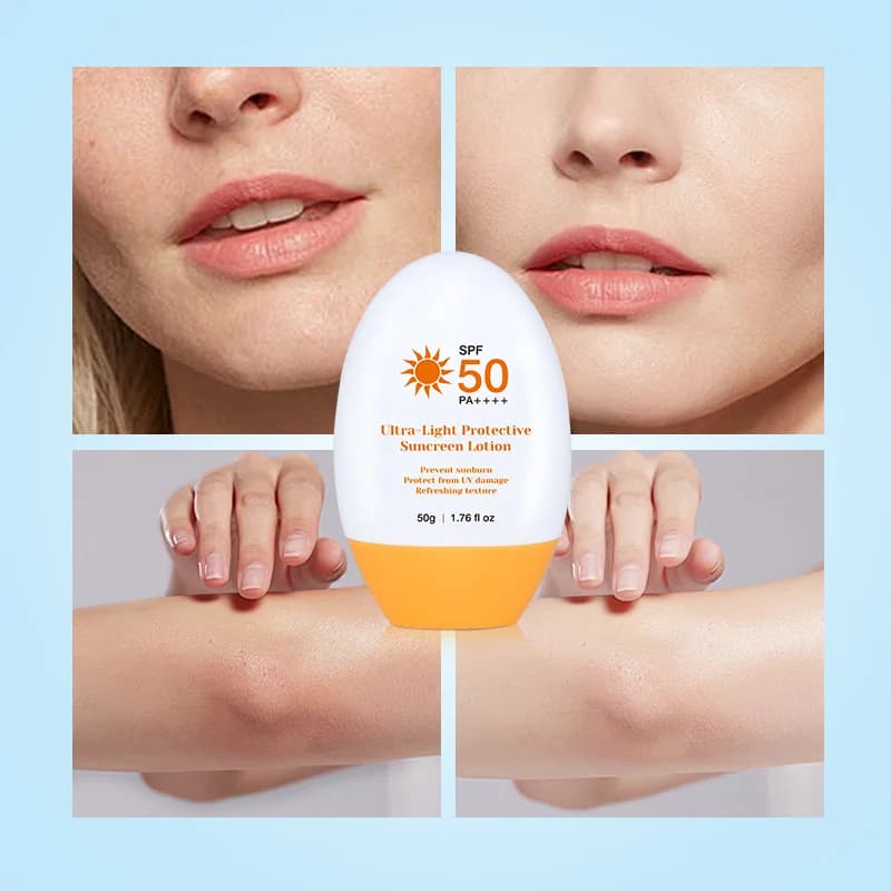 Солнцезащитный крем широкого спектра SPF 50+ - 9