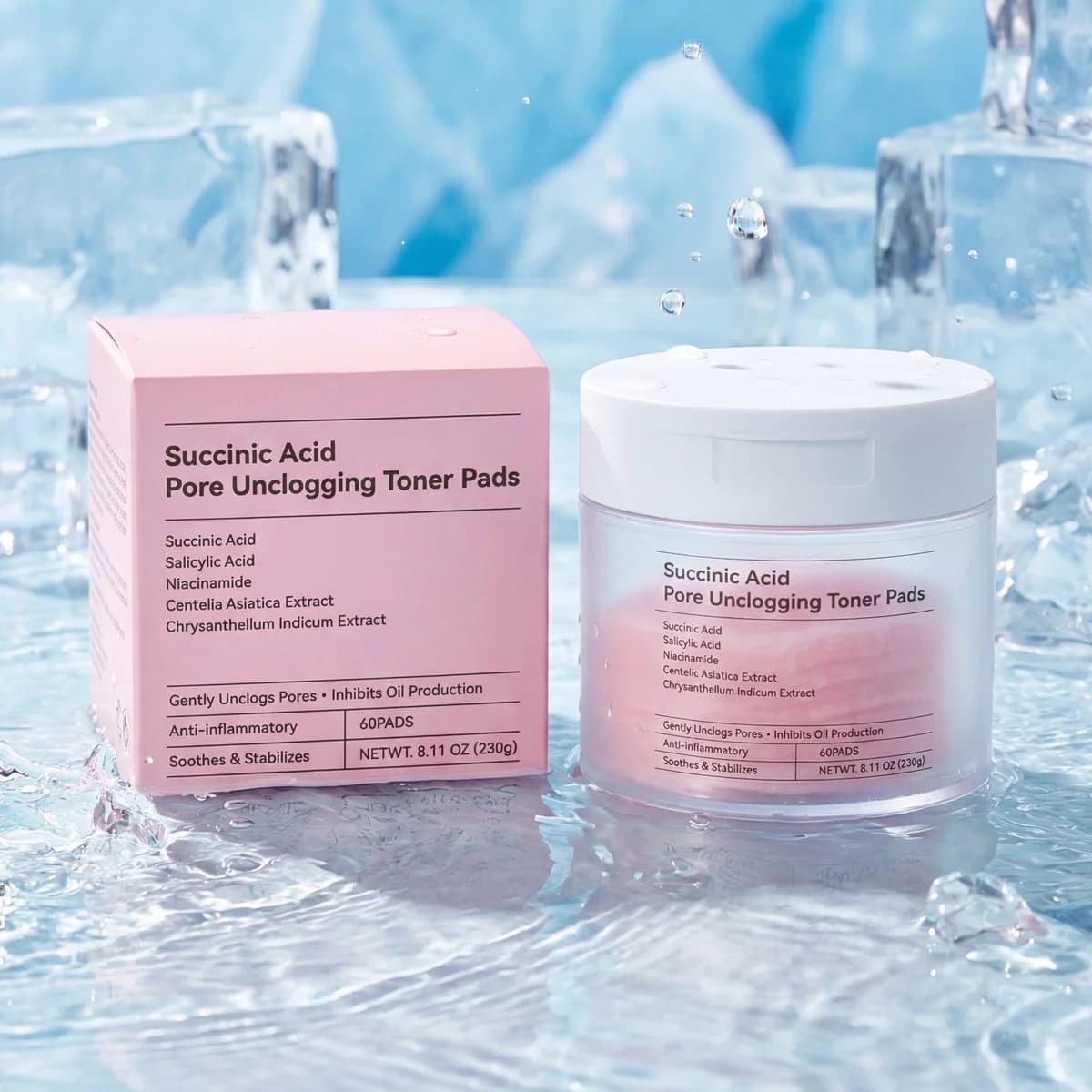 Succinic Acid Panthenol Pads - 1