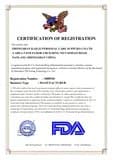 FDA SGS certificate