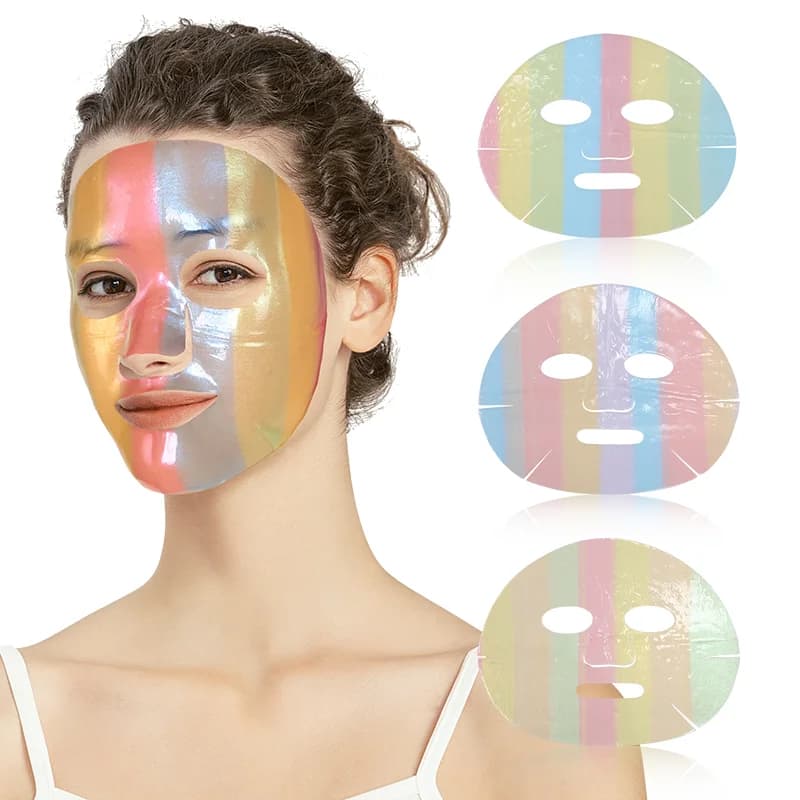 Rainbow Collagen Facial Mask - 9