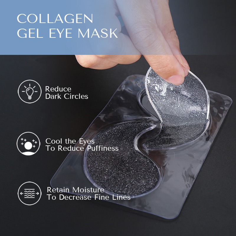 Big Crescent Crystal Eye Patches - 10