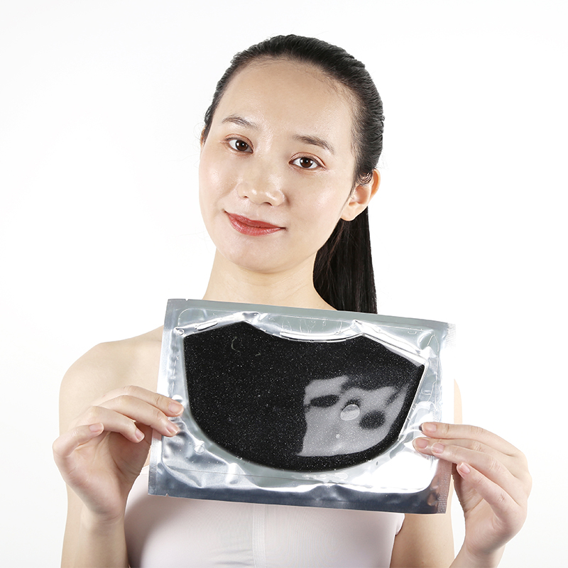 Black Gold Neck Mask - 8