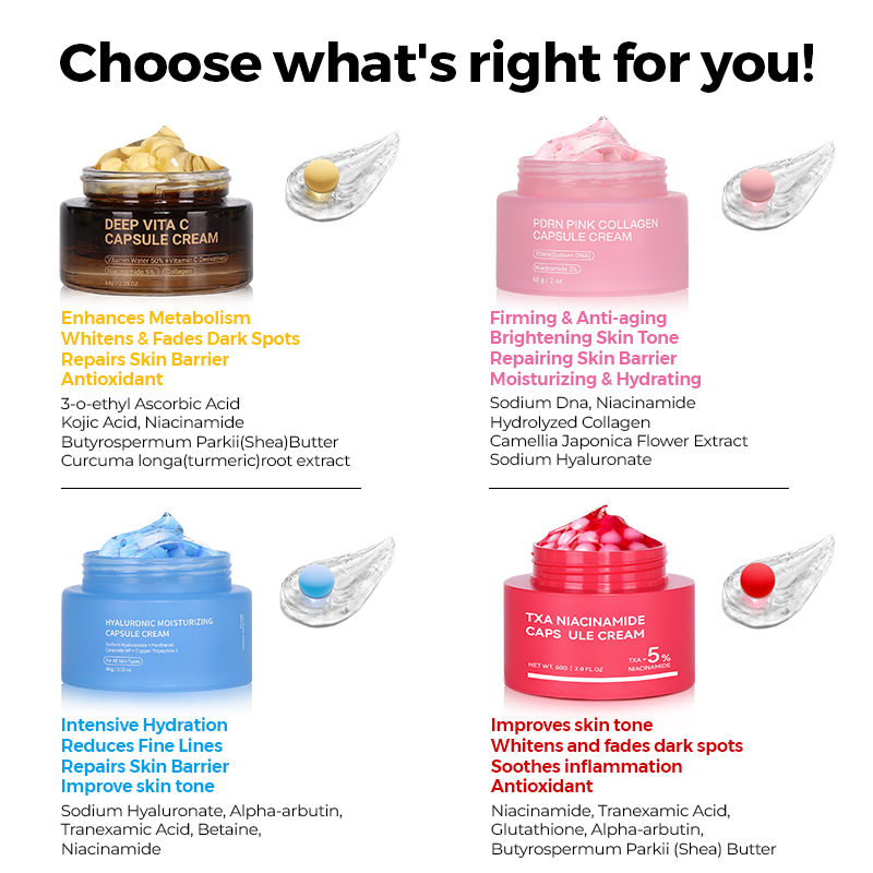 Capsule Cream Set (3 Types) - 8