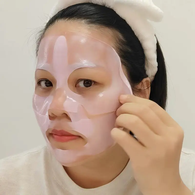 Mascarilla Facial de Sábana con Colágeno