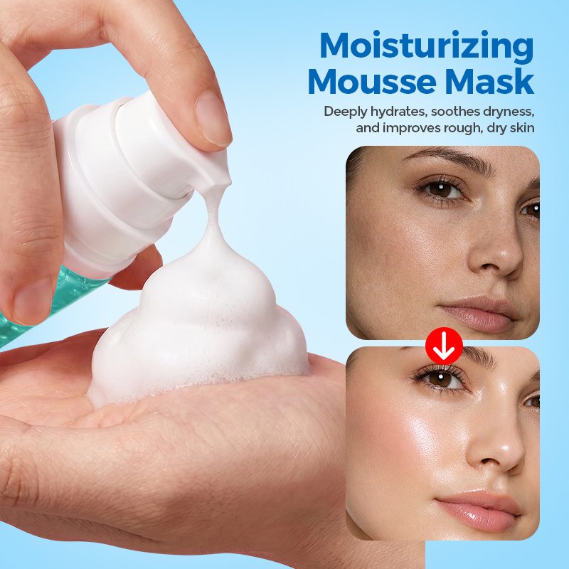 Deep Moisturizing Oxygen Bubble Mask Sheet Sodium Hyaluronate Foam Bubble Toner for Dull Skin Private Label B thumbnail 5