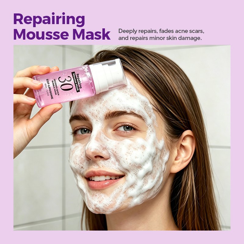 Deep Moisturizing Oxygen Bubble Mask Sheet Sodium Hyaluronate Foam Bubble Toner for Dull Skin Private Label P thumbnail 6