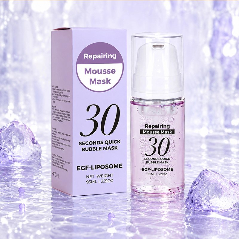 Deep Moisturizing Oxygen Bubble Mask Sheet Sodium Hyaluronate Foam Bubble Toner for Dull Skin Private Label P thumbnail 7