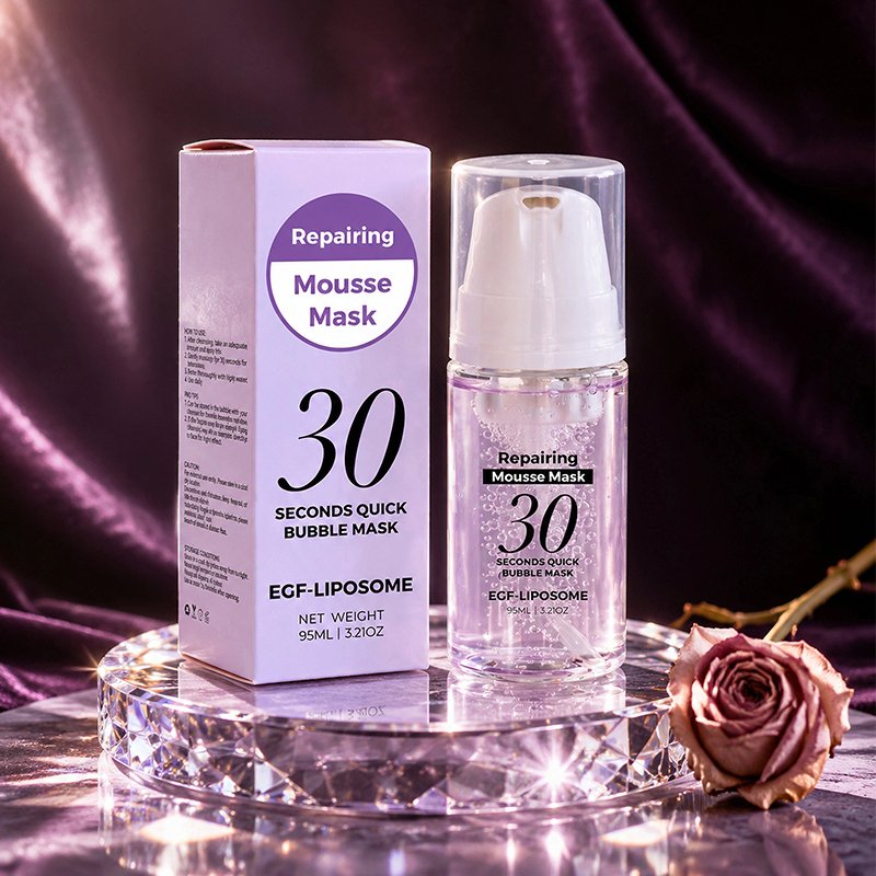 Deep Moisturizing Oxygen Bubble Mask Sheet Sodium Hyaluronate Foam Bubble Toner for Dull Skin Private Label P thumbnail 8