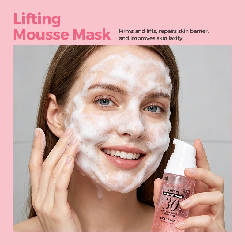 Deep Moisturizing Oxygen Bubble Mask Sheet Sodium Hyaluronate Foam Bubble Toner for Dull Skin Private Label R thumbnail 6