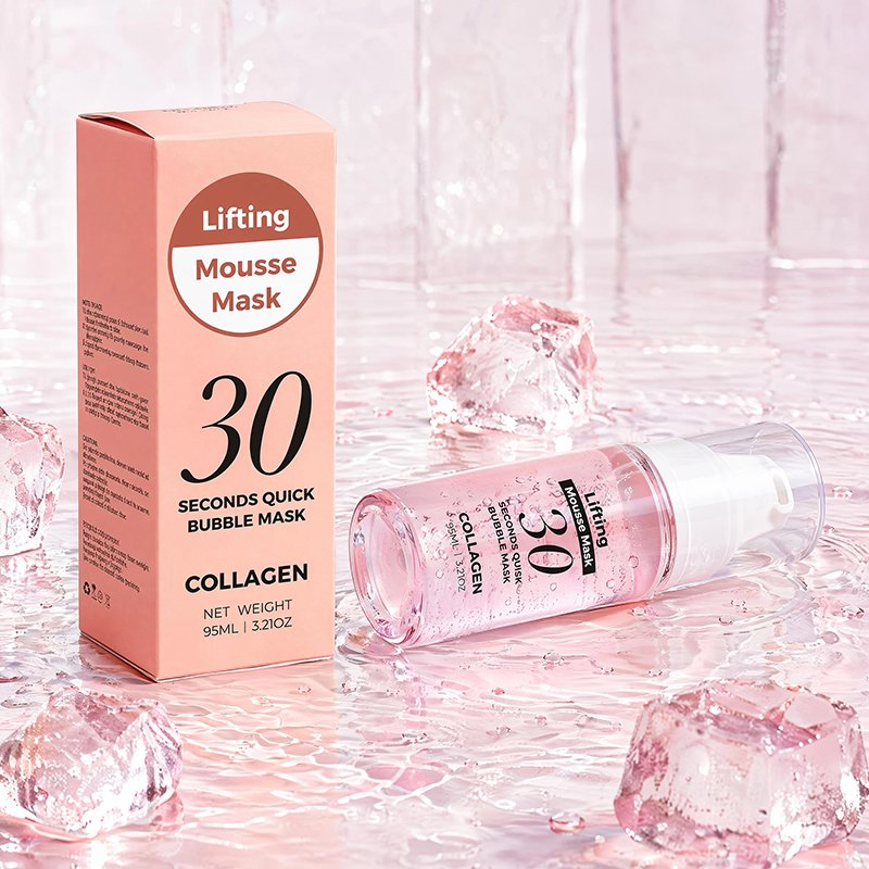 Deep Moisturizing Oxygen Bubble Mask Sheet Sodium Hyaluronate Foam Bubble Toner for Dull Skin Private Label R thumbnail 7