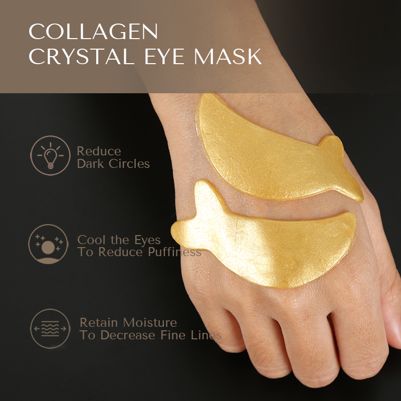Fishtail Crystal Eye Patches - 8