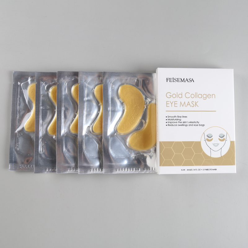 Gold Crystal Eye Patches (Custom) - 11