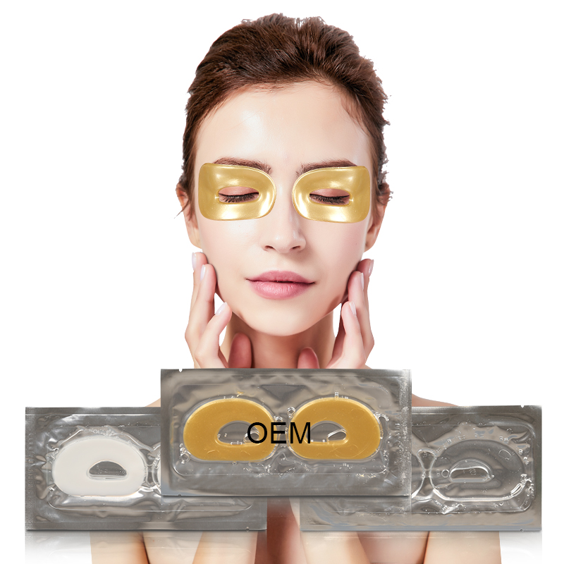 Gold Crystal Eye Zone Mask - 7