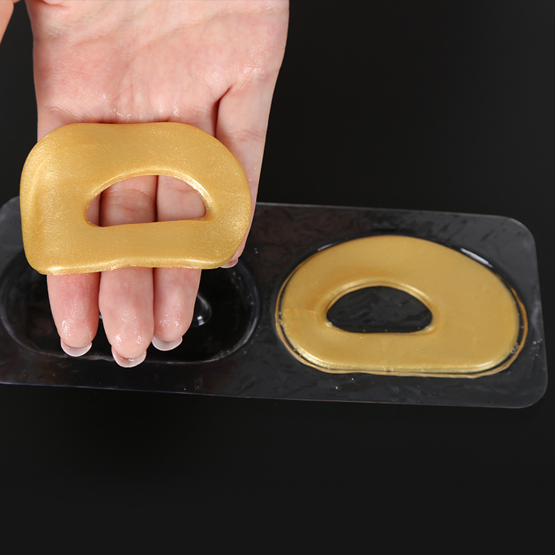 Gold Crystal Eye Zone Mask - 10