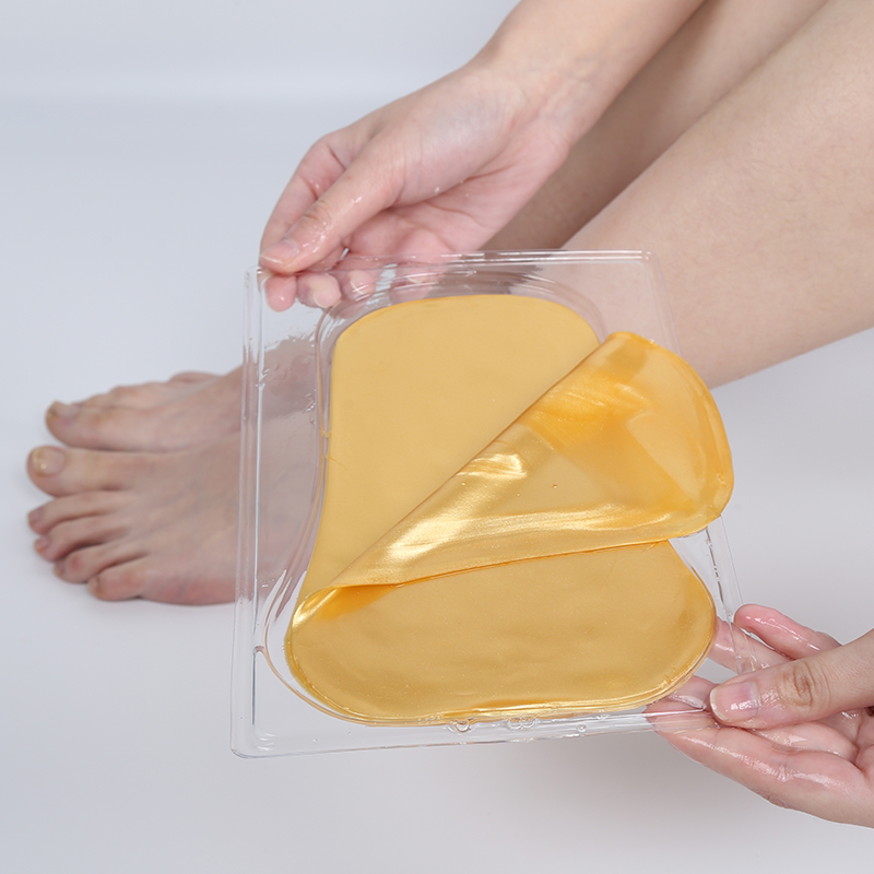 Gold Crystal Foot Mask - 3