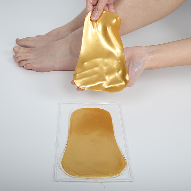 Gold Crystal Foot Mask - 4