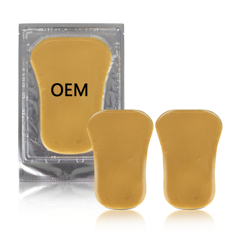 Gold Crystal Foot Mask - 6