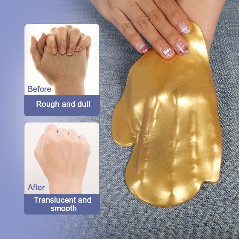 Gold Crystal Hand Mask - 4