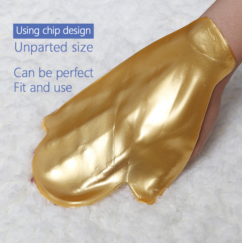 Gold Crystal Hand Mask - 9