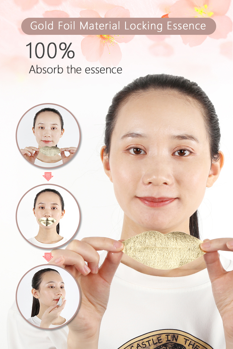 Gold Foil Lip Mask - 3