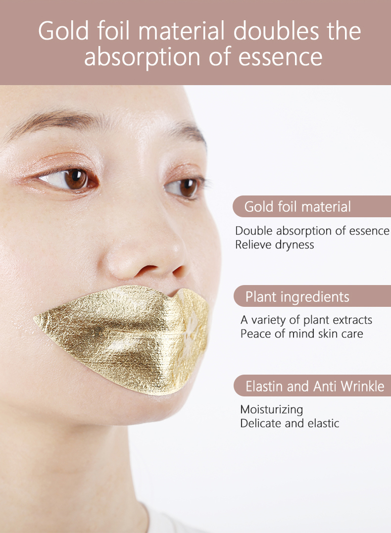 Gold Foil Lip Mask - 4