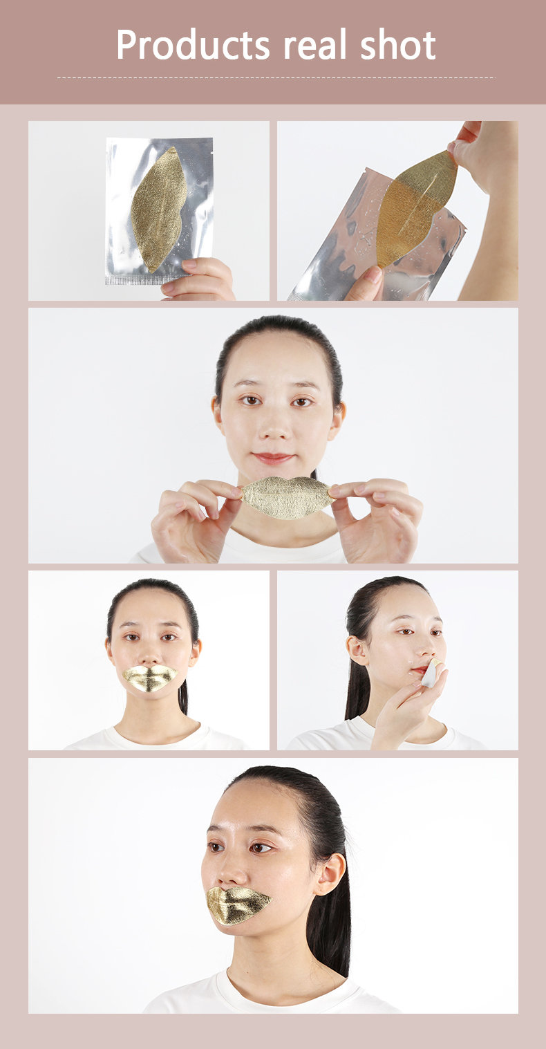 Gold Foil Lip Mask - 7