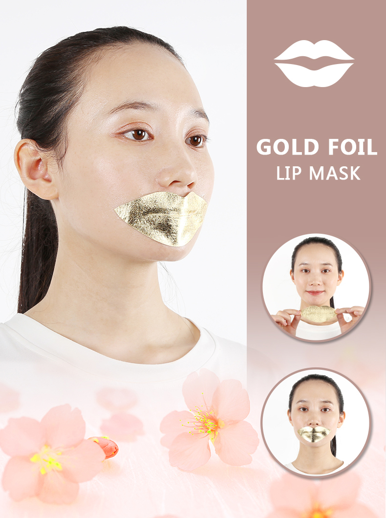 Gold Foil Lip Mask - 8
