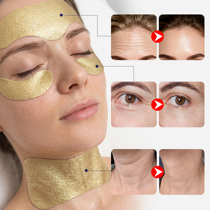 Gold Foil Silicone Patches - 3
