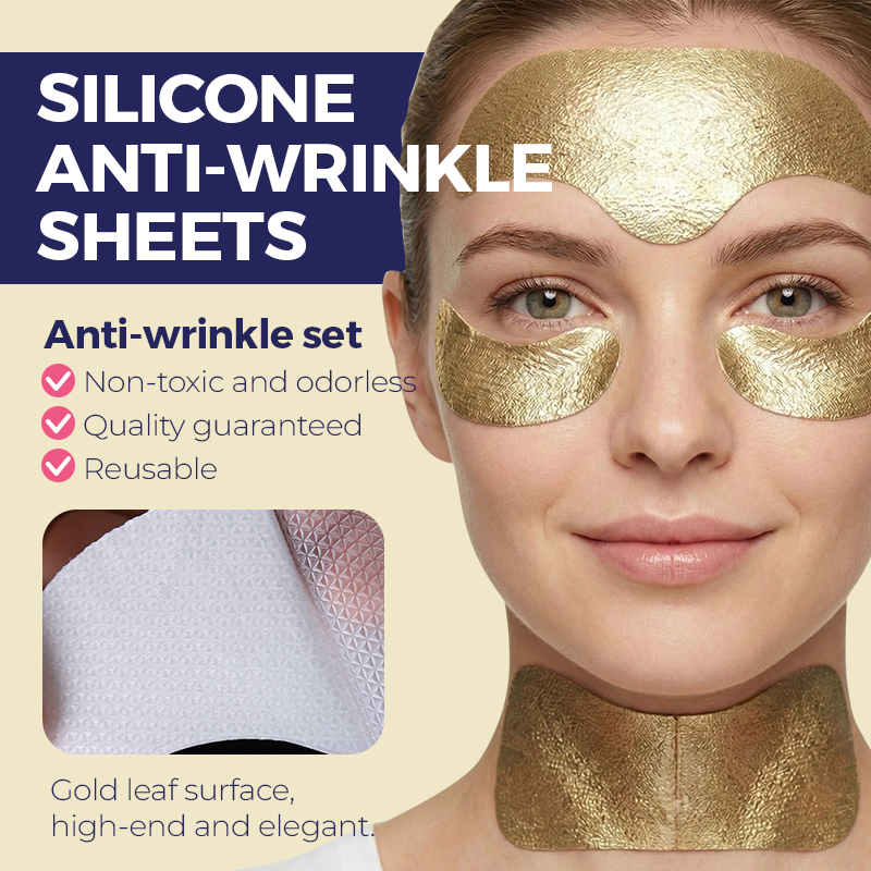 Gold Foil Silicone Patches - 15