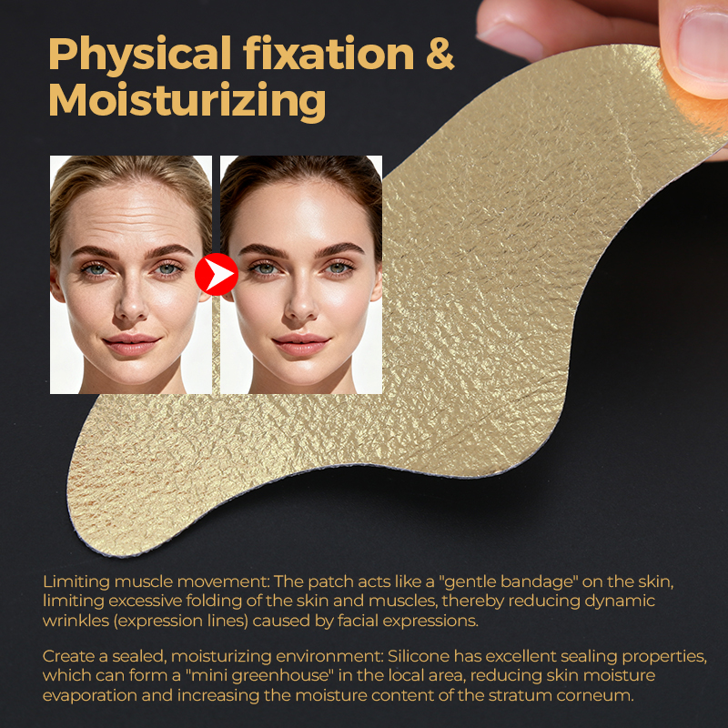 Gold Foil Silicone Patches - 18