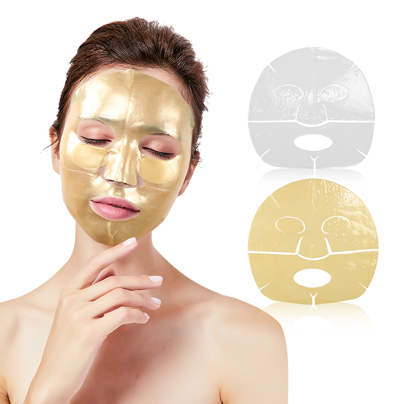 Gold Hydrogel Split-Face Mask - 22