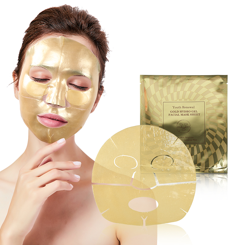 Gold Hydrogel Split-Face Mask - 23