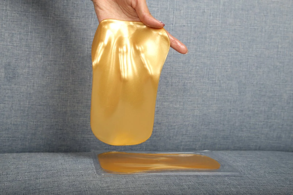 Golden Crystal Foot Mask - 24